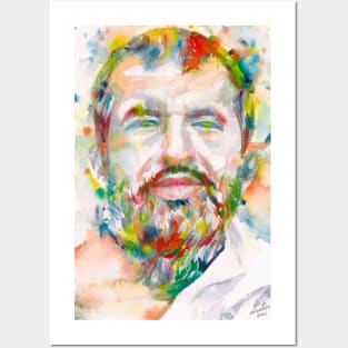 RAMAKRISHNA  watercolor portrait .3 Posters and Art